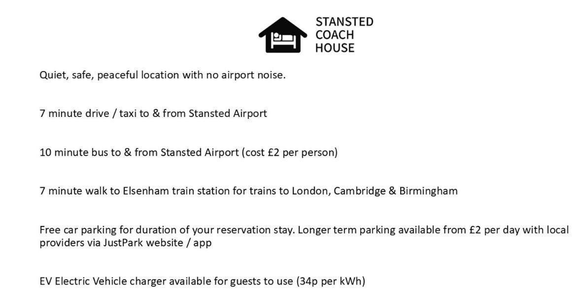埃尔森汉姆Stansted Coach House公寓 外观 照片